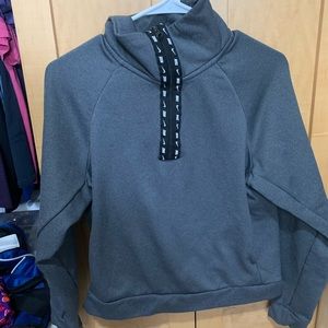 Nike Women’s 1/4 Zip Gray Sweatshirt